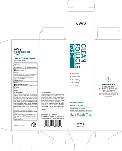 Clean Folicle Tonic Carton